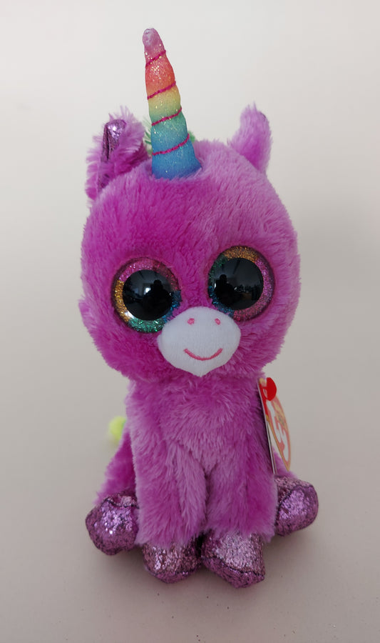 ty soft toy .rosette the unicorn.