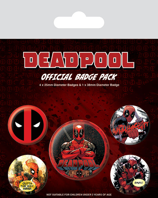Deadpool  Badge pack.