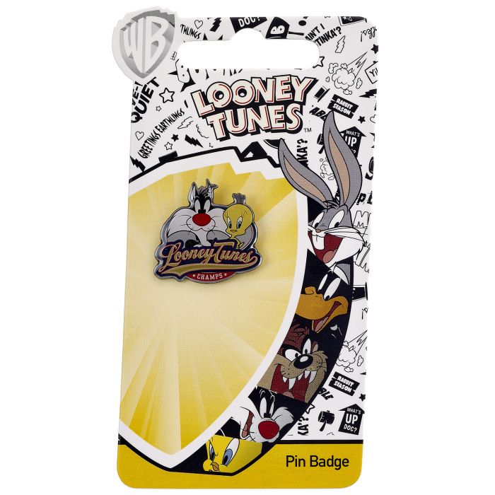 Tweety & Sylvester Looney Tunes Pin Badge