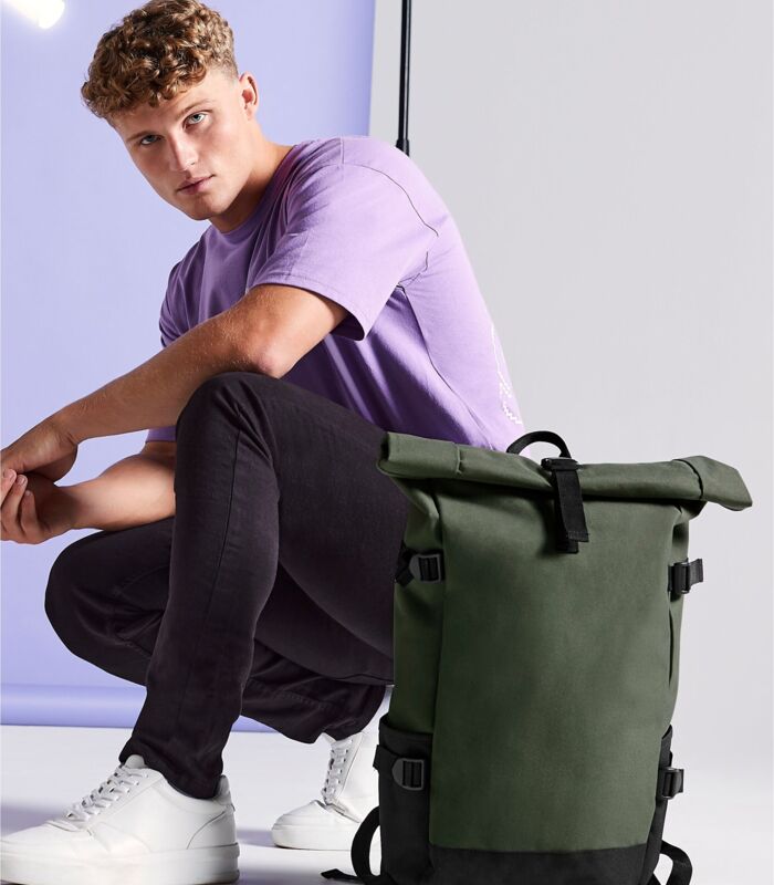 Block Roll-Top Backpack Thumbnail