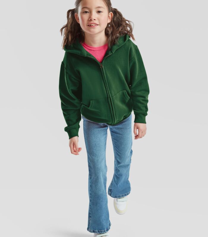 Kid's Classic Hooded Sweat Jacket Thumbnail