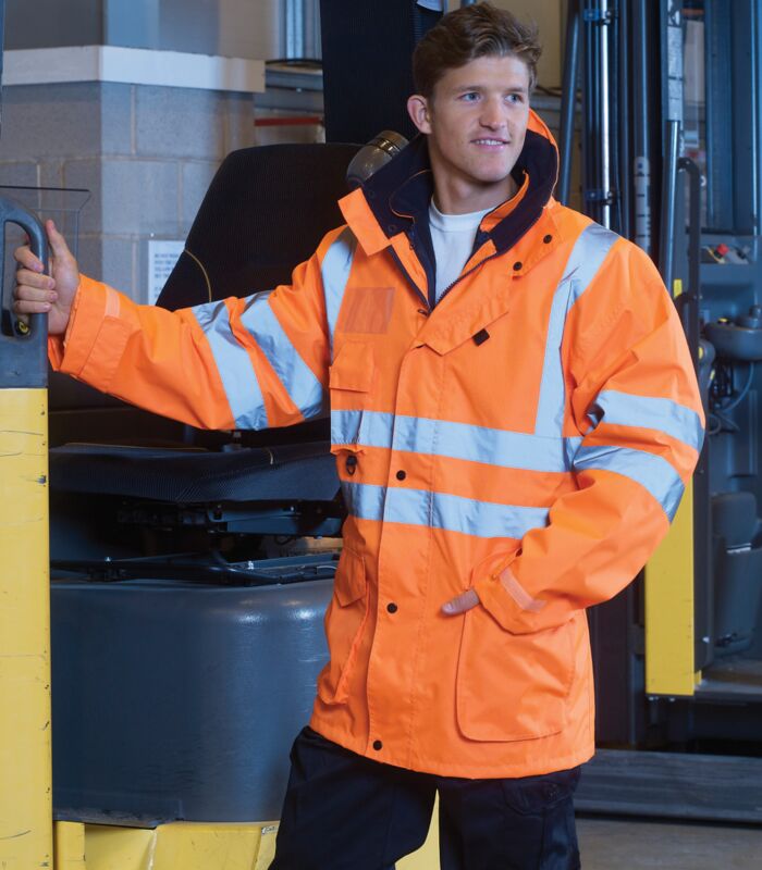 Hi-Vis Multi-Function 7-in-1 Jacket Thumbnail