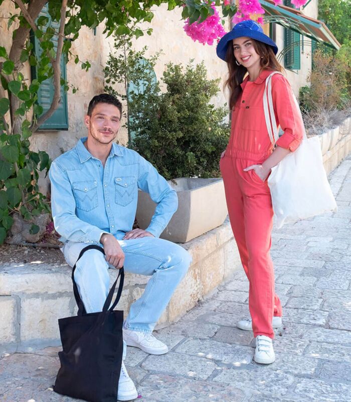 Guildford Cotton Shopper/Tote Shoulder Bag Thumbnail