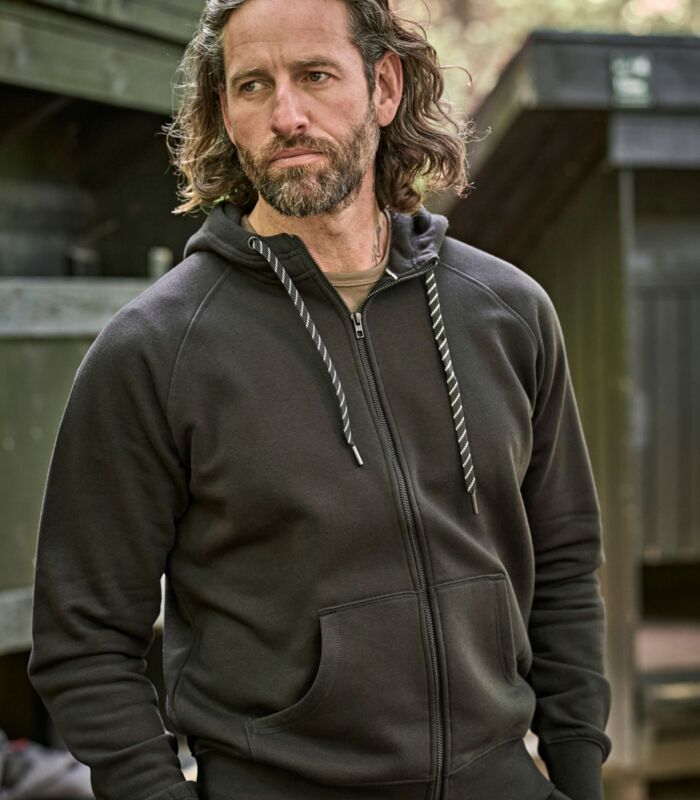 Men's Fashion Full Zip Hood Thumbnail