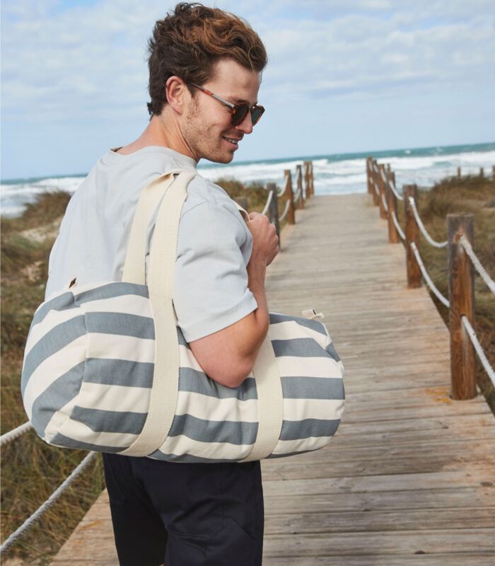 Nautical Barrel Bag Thumbnail