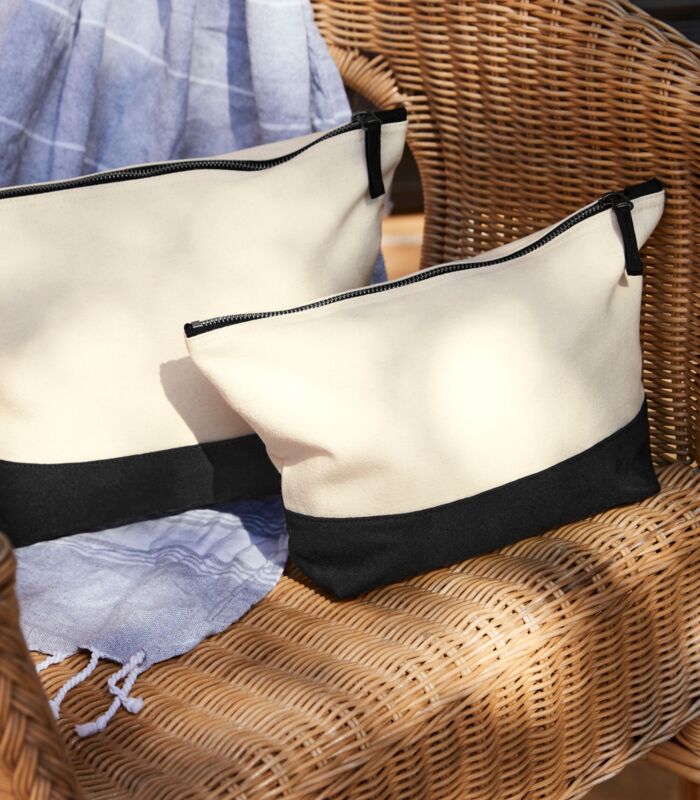 Dipped Base Canvas Accessory Bag Thumbnail