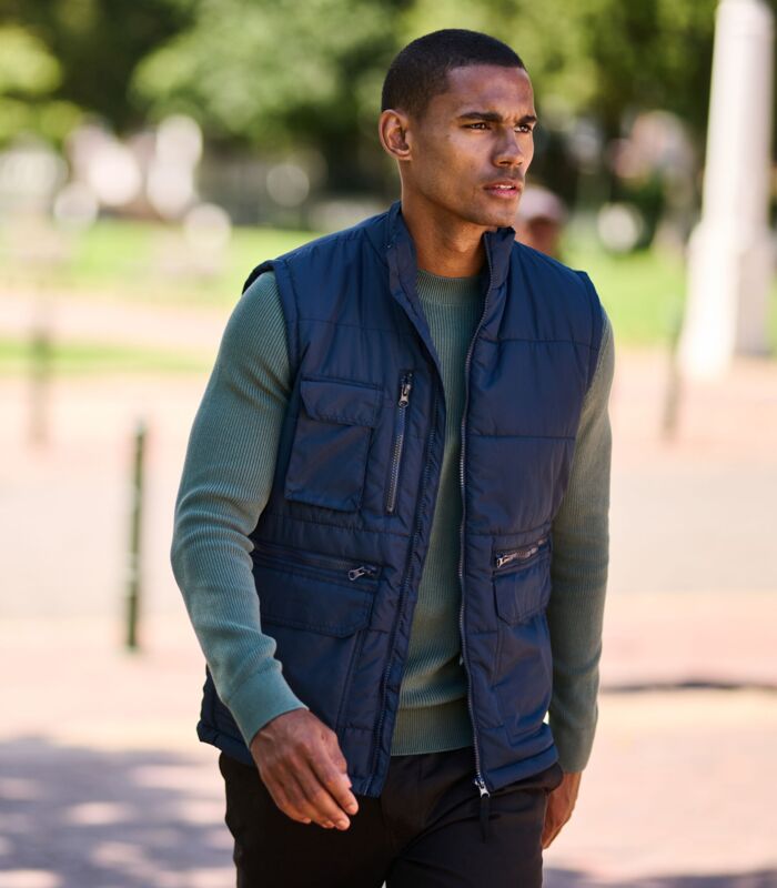 Steller Multi-Zip Ripstop Bodywarmer Thumbnail