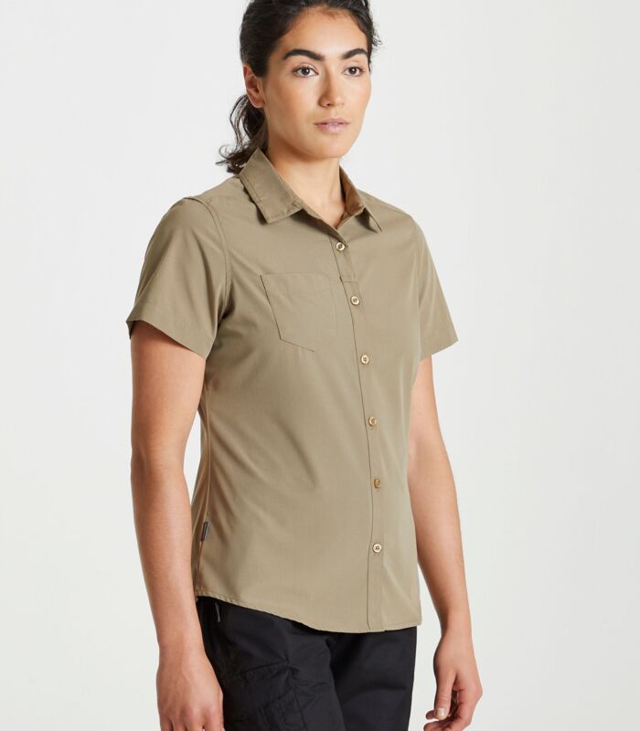 Womens Kiwi Short Sleeve Shirt Thumbnail