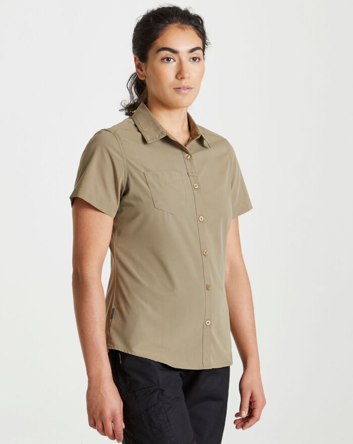 Womens Kiwi Short Sleeve Shirt Thumbnail