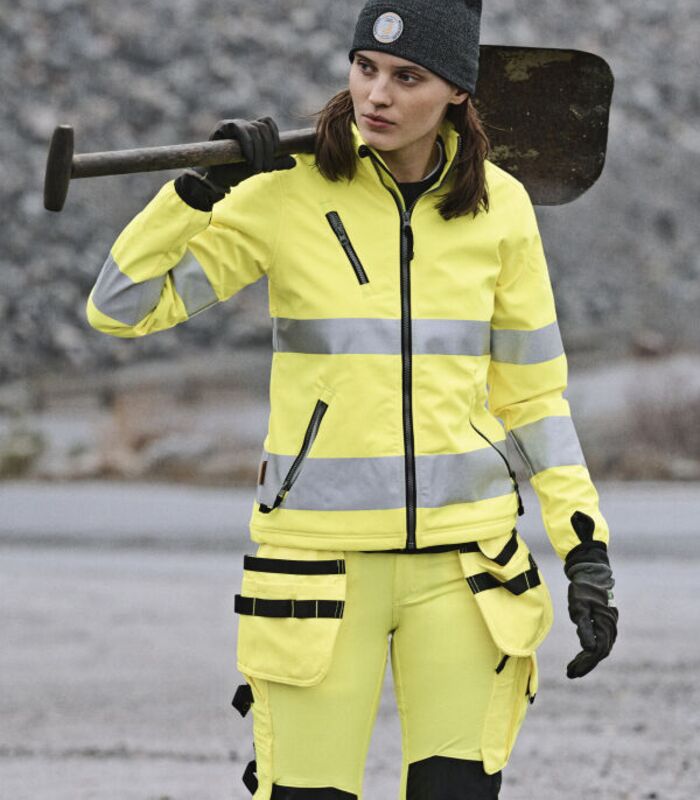 Women's Softshell Jacket Hi-Vis Thumbnail