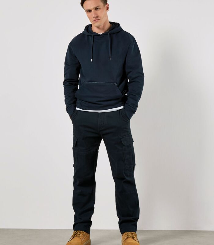 Regular Fit Pique Hoodie Thumbnail