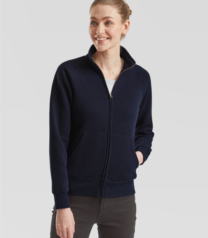 Ladies' Premium Sweat Jacket Thumbnail