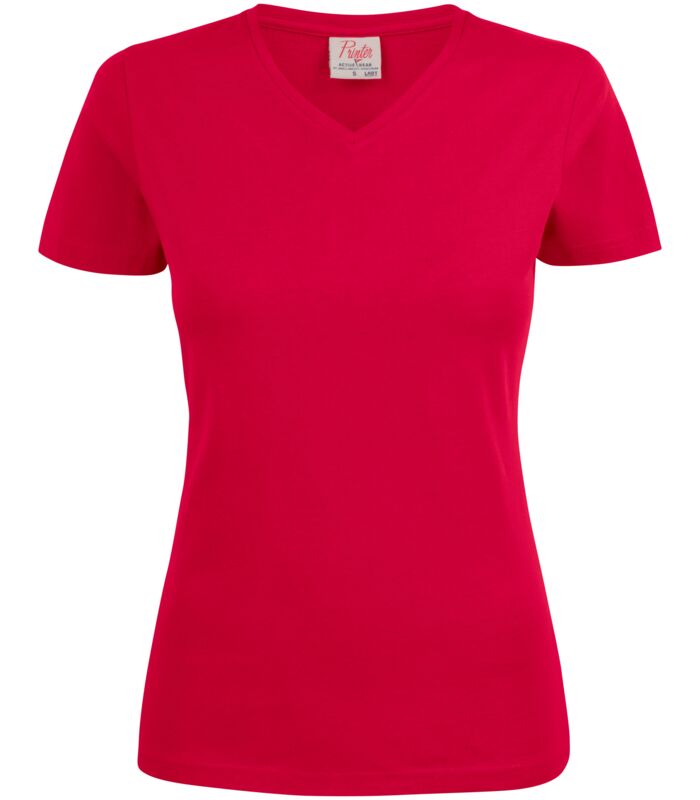 Ladies Heavy V-Neck T-Shirt Thumbnail