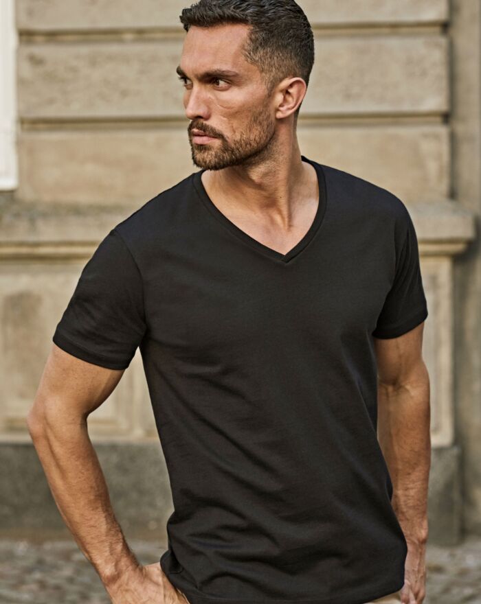 Men's Fashion V-Neck Sof-Tee Thumbnail