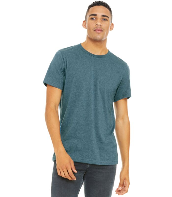 Unisex Heather Jersey Short Sleeve Tee Thumbnail