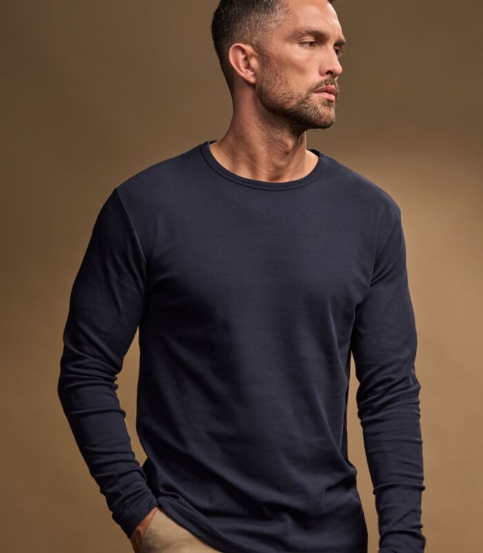 Men's Long Sleeve Interlock Tee Thumbnail