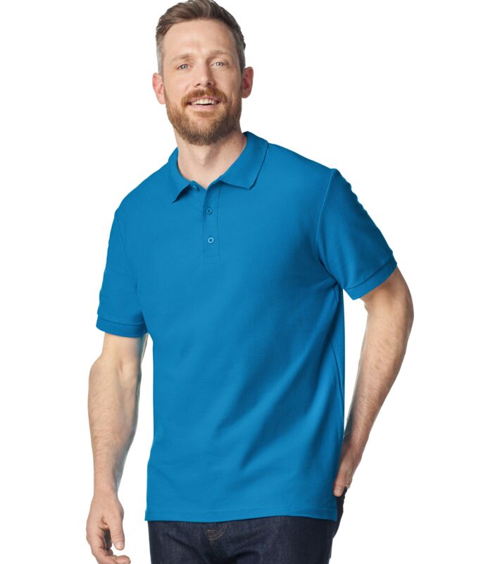 Premium Cotton® Adult Double Piqué Polo Thumbnail