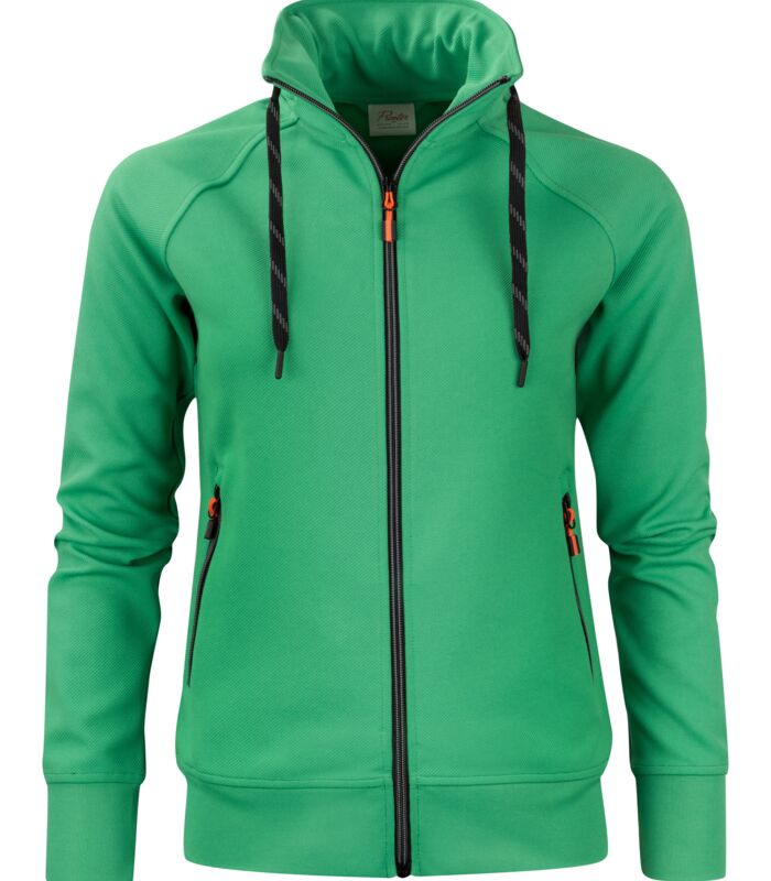 Ladies Jog Full Zip Sweatshirt Thumbnail