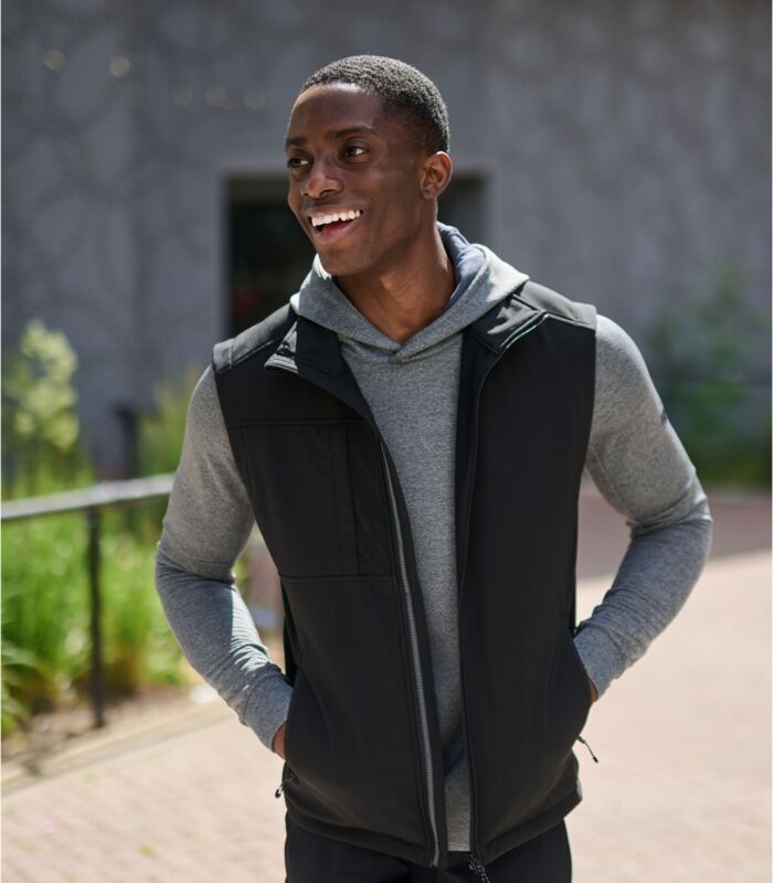 Octagon II Men's 3 Layer Printable Softshell Bodywarmer Thumbnail