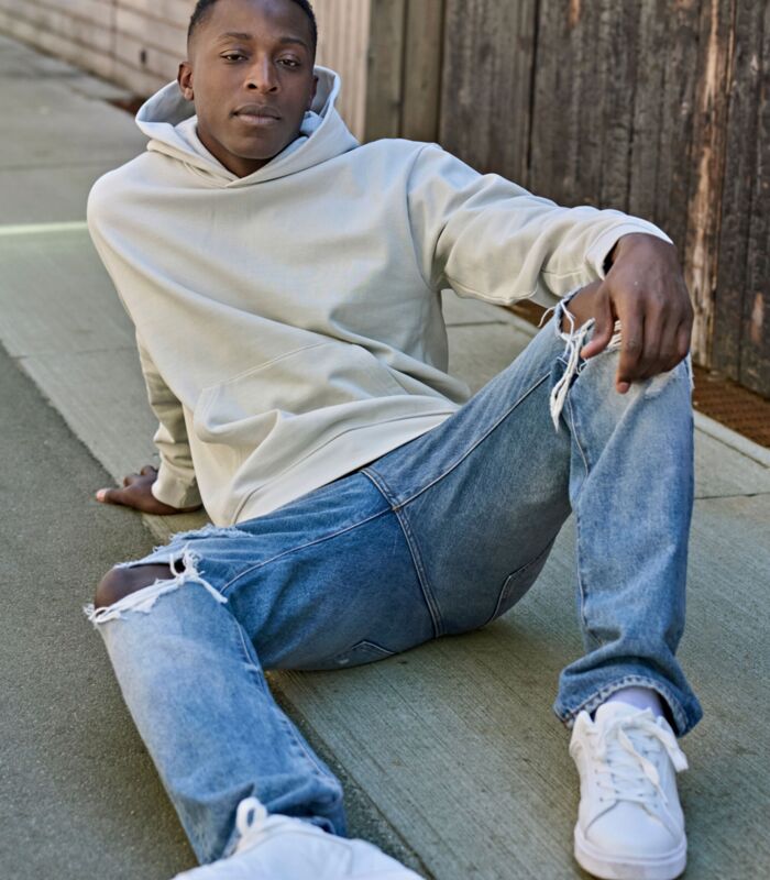 Urban Heavy Loose Fit Hood Sweat Thumbnail