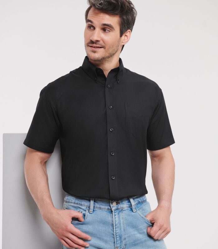 Men's Short Sleeve Classic Oxford Shirt Thumbnail