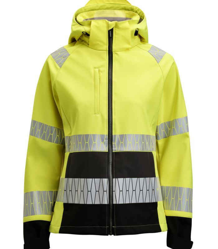Women's Softshell Jacket Hi-Vis Thumbnail