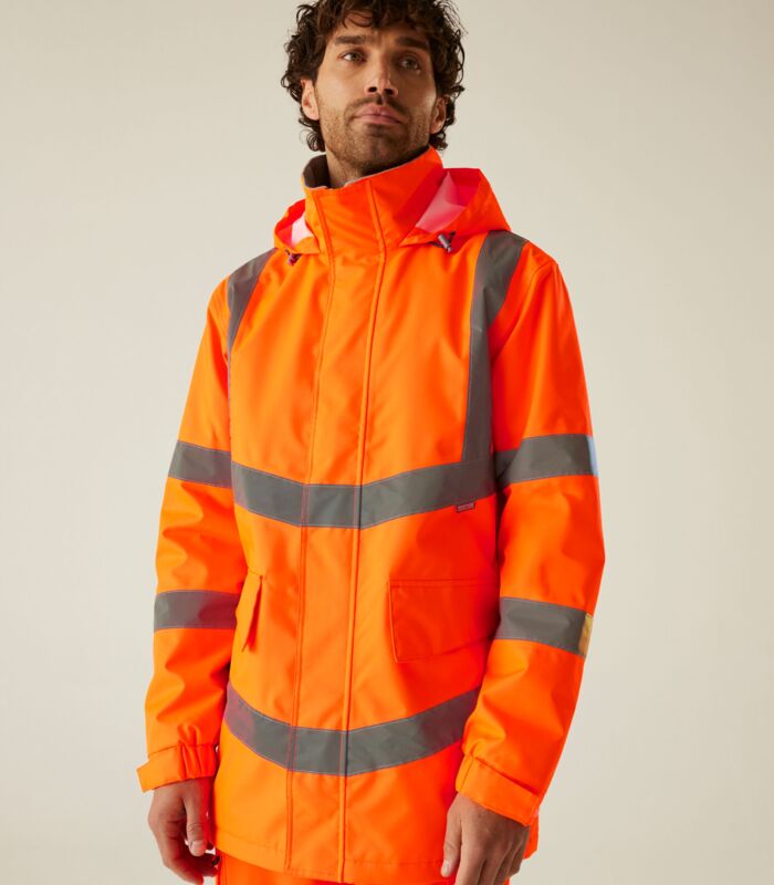 Hi-Vis Pro Contract Dover Parka Jacket Thumbnail