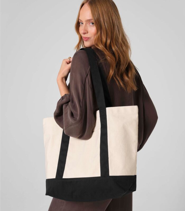 EarthAware® Organic Varsity Shopper Thumbnail