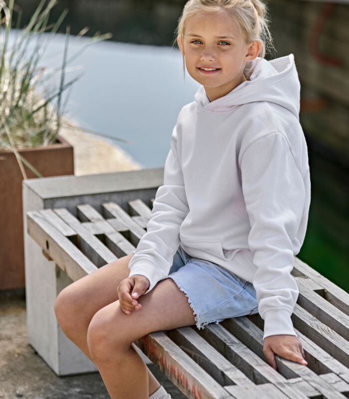 Junior Unlabeled Hooded Sweatshirt Thumbnail