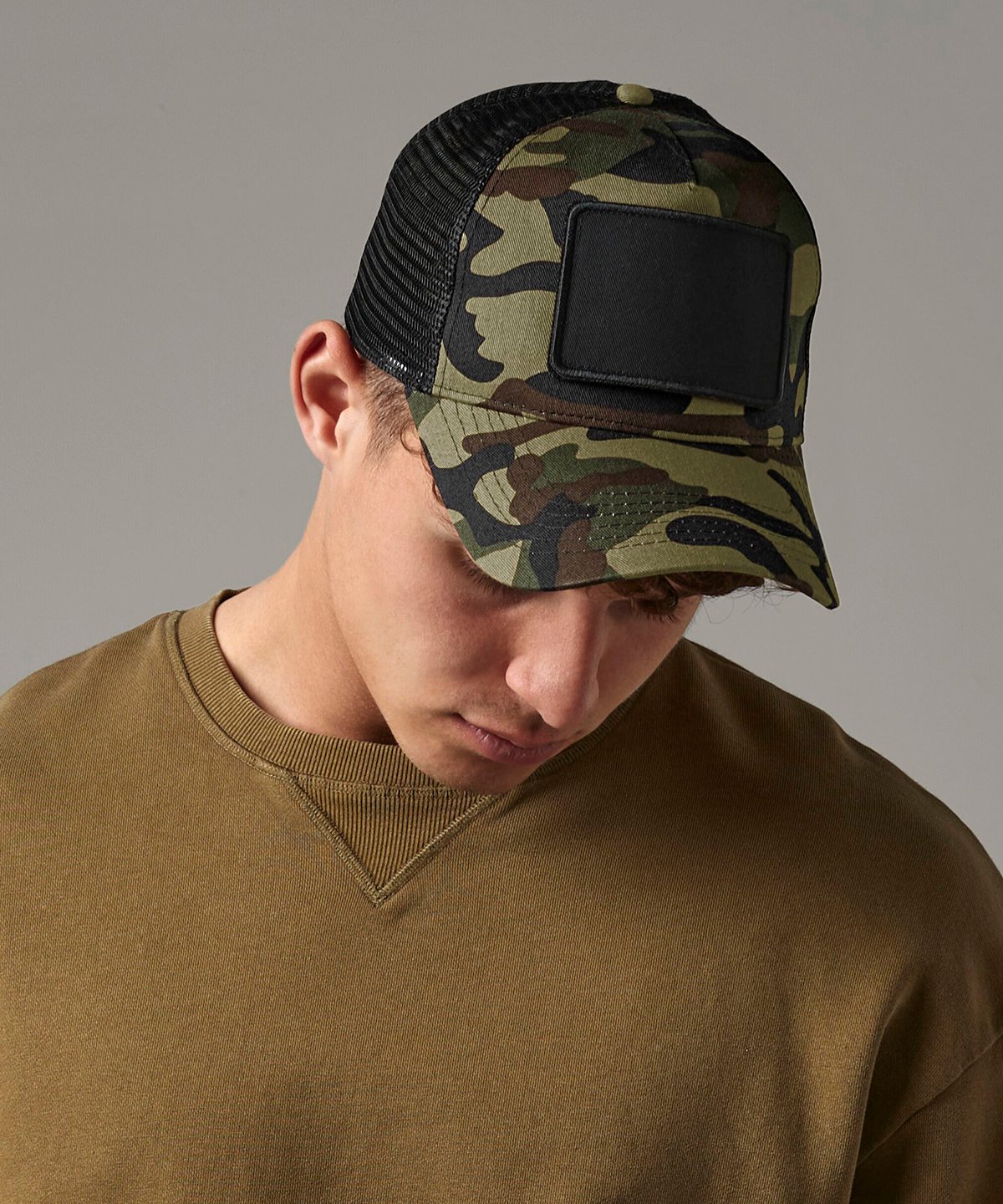 Patch snapback trucker