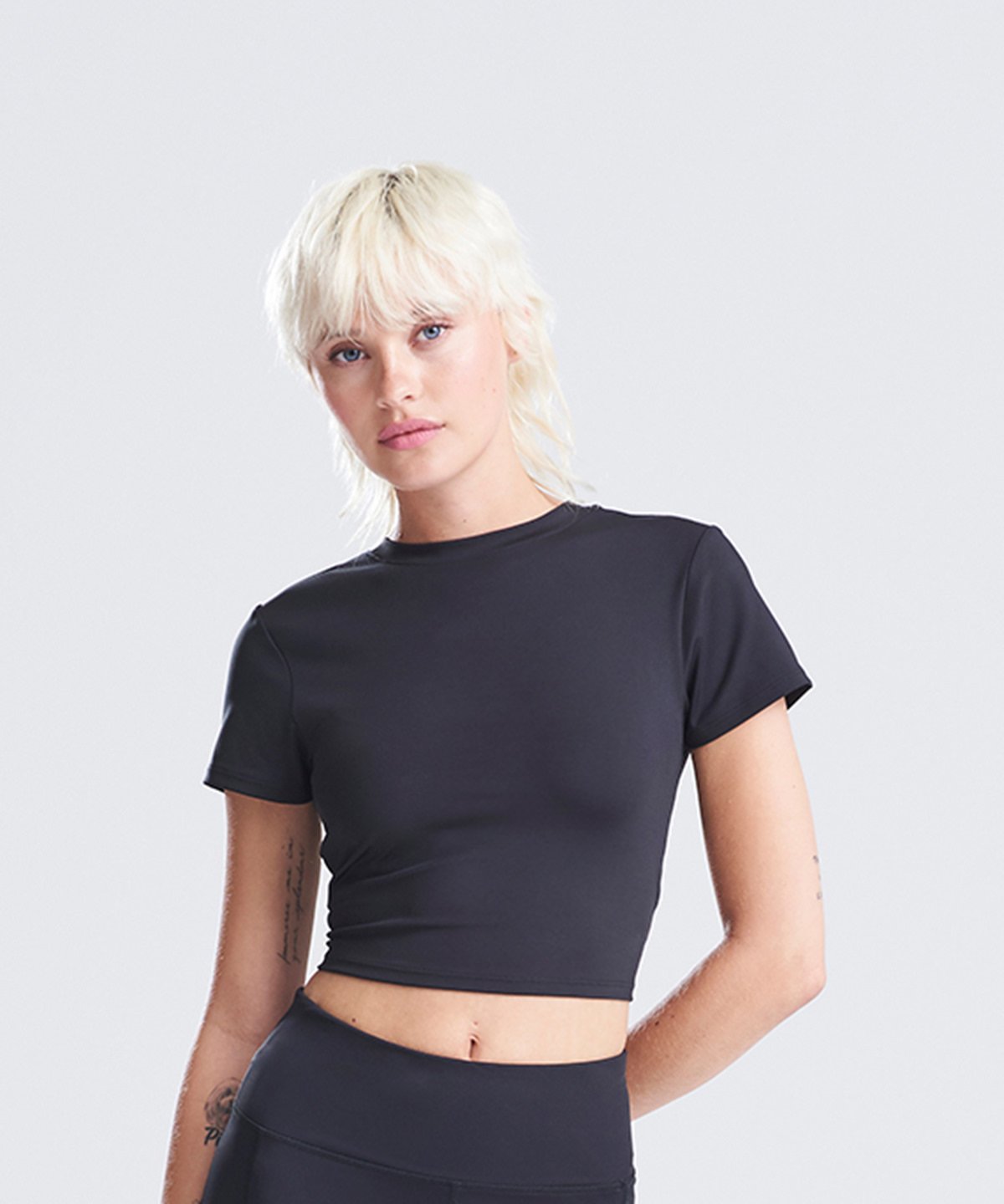 Women’s recycled cropped T