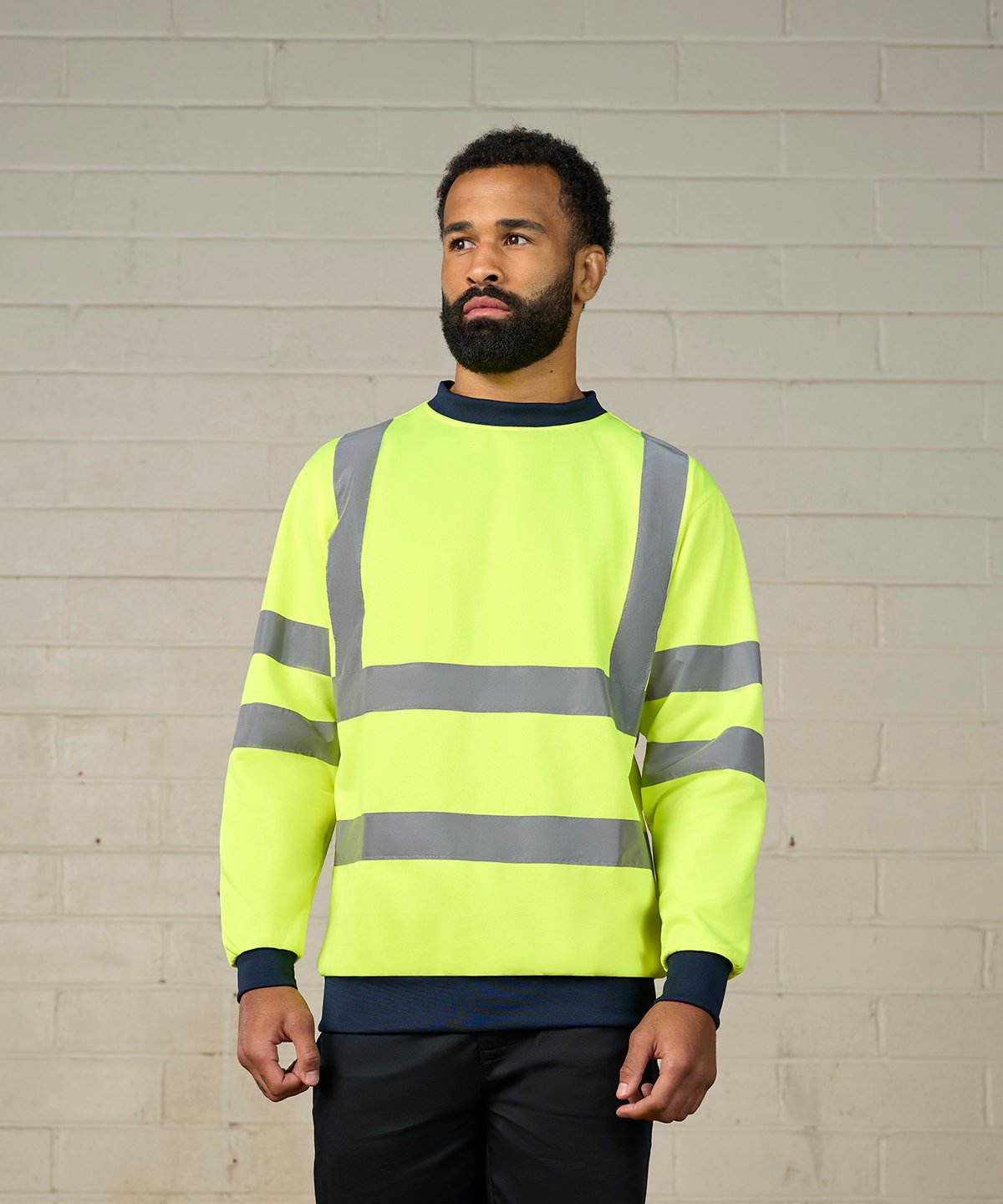 High visibility sweatshirt