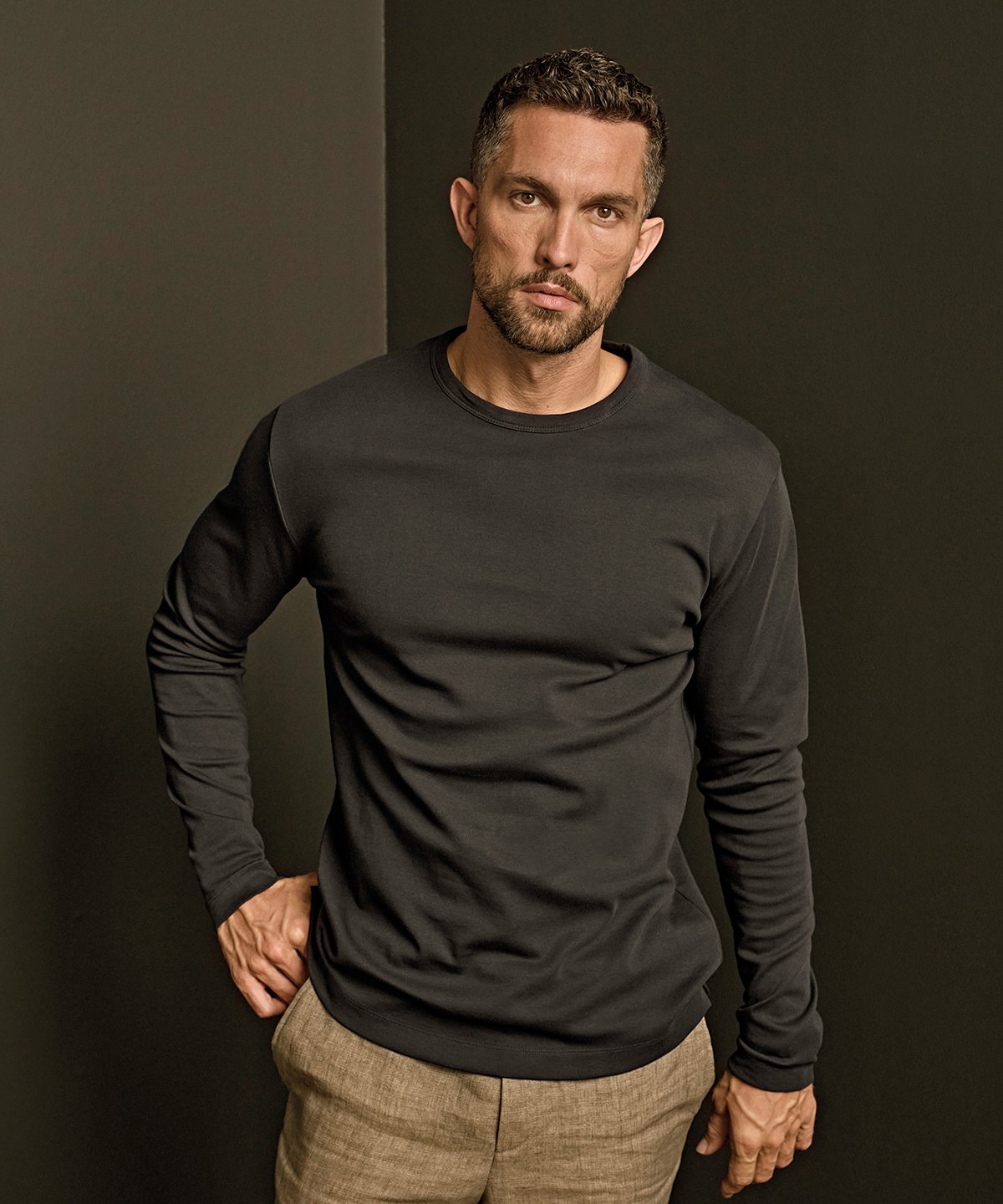 Long sleeve interlock tee (530)