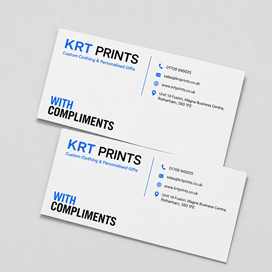 KRT PRINTS COMPLIMENTS SLIPS