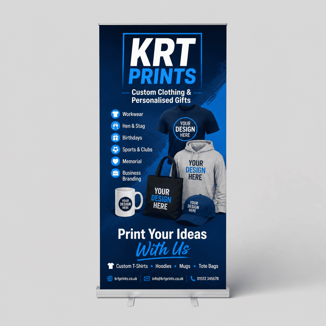 KRT PRINTS ROLLER BANNER