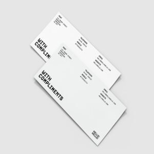 Compliment Slips
