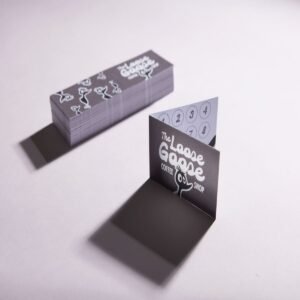 Folded Business Cards