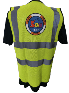 krt prints t shirt printed 1 life Hi vis